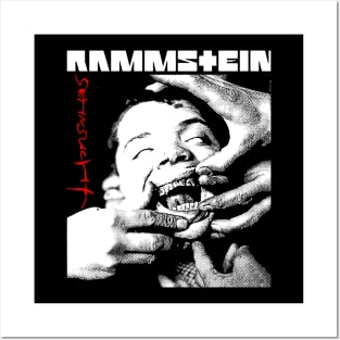 this is rammstein fanwork Posters and Art